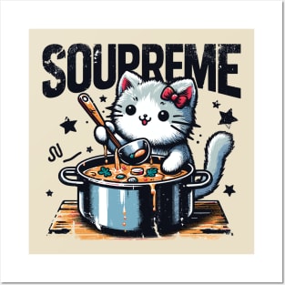 Feline Chef's Soupreme Posters and Art